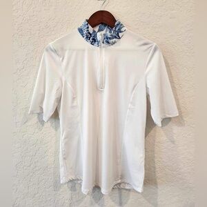 Tommy Bahama Women Golf Polo Shirt UPF size medium